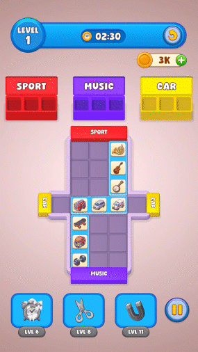 SORT BLOCK: ASSOCIATION PUZZLE